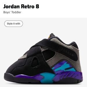 NIB Jordan Retro 8 Gift Pack Toddler